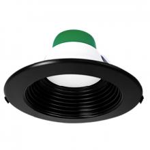 Westgate MFG C1 CRLE4-TRM-BK - BUILDER SERIES SNAP-IN COMM. RECESSED LIGHT 4in BLACK TRIM+RING SET