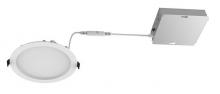 Westgate MFG C1 RSLC6-BF-MCT5 - 120/277V 6in BAFFLE ROUND SLIM PANEL LIGHT, 900LM 5CCT, 90 CRI, 0-10V, ETL ES JA8