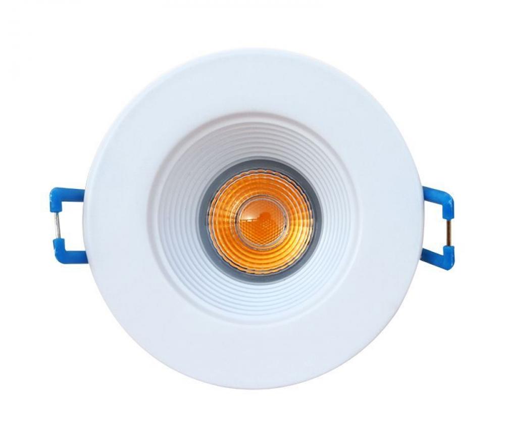 2"" ROUND SNAP-IN DOWNLIGHTS, 120V, 8W, 550LM, 2700K, CRI90, DIMMABLE