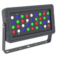 Westgate MFG C2 TC-FLS-96W-RGBW-BT-BK - K 96W RGBW Black Square Flood Light