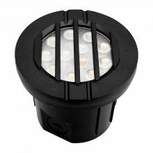 Westgate MFG C2 WLL-106-30K-BK - INTEGRATED LED WELL LIGHT LOUVER 12-24V AC/DC 6W 30K - BLACK