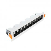 Westgate MFG C3 LDLS-12-MCT5 - SNAP-IN 12in 12-HEAD OPTIC LINEAR LIGHT 18W 1200LM SELECT 5CCT CR90 45-DEGREE DIM