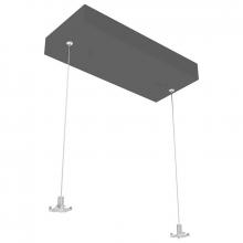 Westgate MFG C3 SCL-CSR-12FT - ADJ. 12FT RECTANGULAR CANOPY WITH TWO AIRCRAFT CABLES FOR LINEAR FIXTURES UP TO 6FT LONG