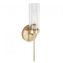 Austin Allen & Co - CA AA1016SF - Sconce in Soft Gold with Clear Glass