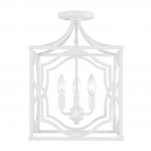 Austin Allen & Co - CA AA1019XW - 3-Light Foyer Textured White