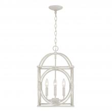 Austin Allen & Co - CA AA1031SR - 4-Light Foyer Pendant Lantern in Sand Dollar