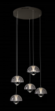 Page One Lighting Canada PP121940-BKC/SM - Andoria Pendant