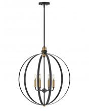 Lark Canada 83034BK - Medium Orb Chandelier