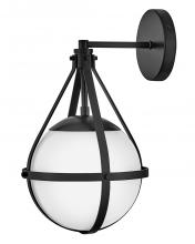 Lark Canada 83670BK - Small Single Light Sconce