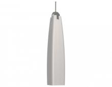 AFX Lighting, Inc. (Canada) DEP126SNEC - One Light Satin Nickel White Glass Down Mini Pendant