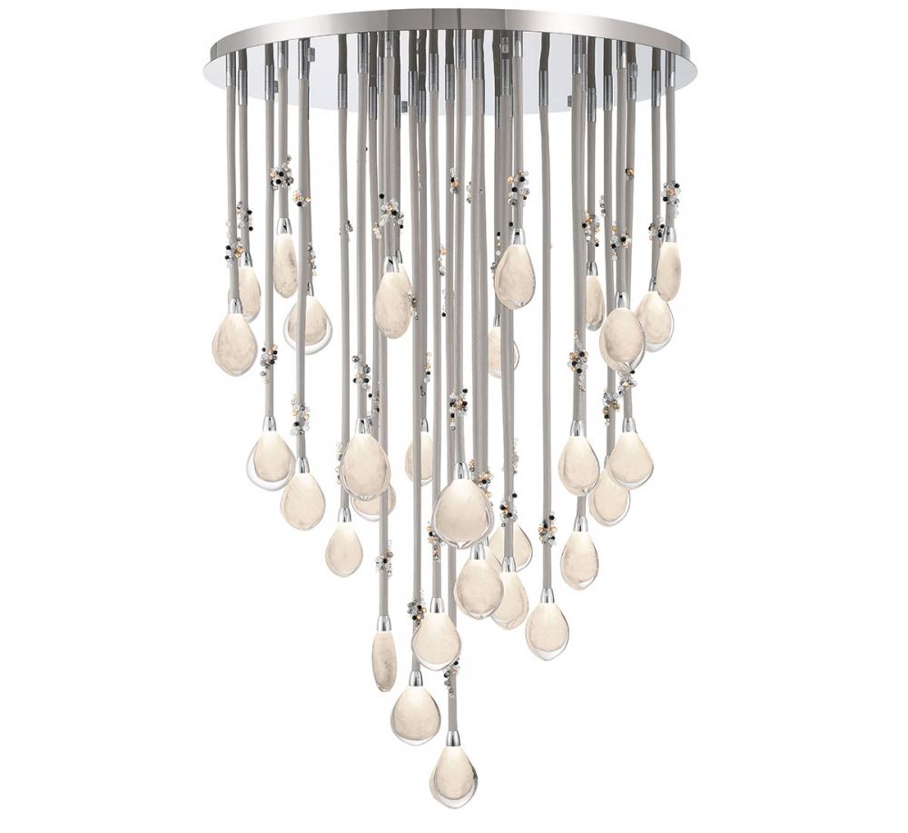 Bellissima, 32 Light LED Grand Chandelier, Chrome