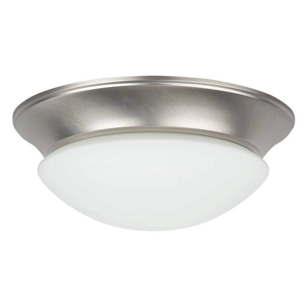 2lt-60w MB Twst-on Opal Flush Mount