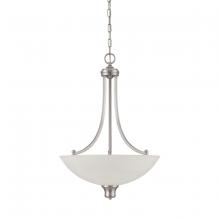 URBAN33 F16433-53 - 3 Light Alton Pendant Alabaster Gls Sn