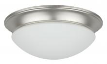 URBAN33 F17134-53 - 3lt-60w MB Twst-on Opal Flush Mount