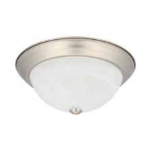 URBAN33 F17632-53-LED - 13in 20w 3000k LED Flush Fix Albtr Gls