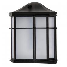 URBAN33 F19933-31-2-4K - 9-1/2in H LED Wall Lantern 9w Dob 500lm 4000k With Photocell