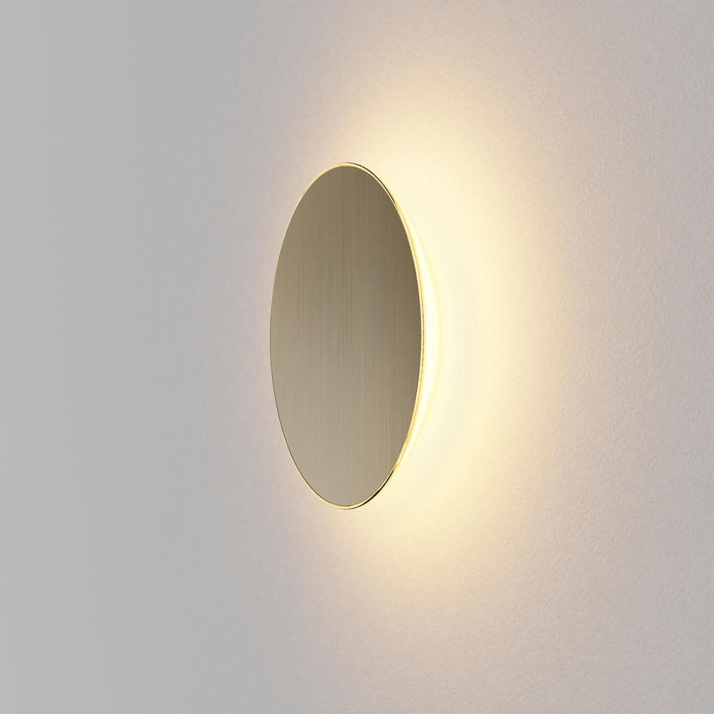 Ramen Wall Sconce, 9", Brushed Nickel