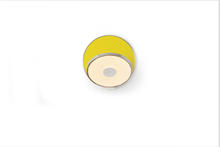 Koncept Inc Hawaii GRW-S-CRM-MYW-PI - Gravy Wall Sconce - Chrome body, Matte Yellow plates - Plug-in