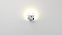 Koncept Inc Hawaii GRW-S-MBK-SN1-PI - Peanuts® Gravy Wall Sconce - Metallic Black body, Snoopy plates - Plug-in