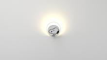 Koncept Inc Hawaii GRW-S-SIL-SN1-PI - Peanuts® Gravy Wall Sconce - Silver body, Snoopy plates - Plug-in