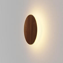 Koncept Inc Hawaii RMW-09-SW-OWT-HW - Ramen Wall Sconce, 9", Oiled Walnut