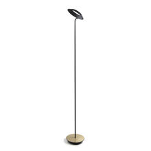 Koncept Inc Hawaii RYO-SW-MTB-BRS-FLR - Royyo Floor Lamp, Matte Black Body, Brushed Brass base plate