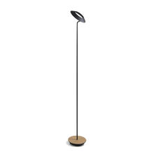 Koncept Inc Hawaii RYO-SW-MTB-WOK-FLR - Royyo Floor Lamp, Matte Black Body, White Oak base plate