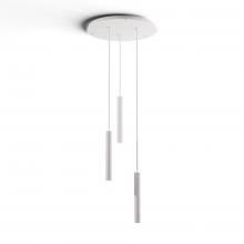 Koncept Inc Hawaii CMP-C3-S-12-MWT - Combi Pendant 12" Circular 3 Combo Matte White with Matte White Canopy, Suspension / Flush Mount