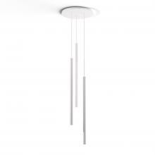 Koncept Inc Hawaii CMP-C3-S-36-MWT - Combi Pendant 36" Circular 3 Combo Matte White with Matte White Canopy, Suspension / Flush Mount