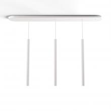 Koncept Inc Hawaii CMP-L3-S-24-MWT - Combi Pendant 24" Linear 3 Combo Matte White with Matte White Canopy