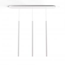 Koncept Inc Hawaii CMP-L3-S-36-MWT - Combi Pendant 36" Linear 3 Combo Matte White with Matte White Canopy