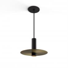 Koncept Inc Hawaii CMP-S1-S-06-MTB+MBRS9 - Combi Pendant 6" Single Unit Matte Black with Matte Black Canopy