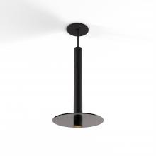 Koncept Inc Hawaii CMP-S1-S-16-MTB+GDGY9 - Combi Pendant 16" Single Unit Matte Black with Matte Black Canopy