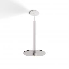 Koncept Inc Hawaii CMP-S1-S-16-MWT+GDGY9 - Combi Pendant 16" Single Unit Matte White with Matte White Canopy