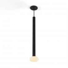 Koncept Inc Hawaii CMP-S1-S-24-MTB+NA+GLB - Combi Pendant 24" Single Unit Matte Black with Matte Black Canopy