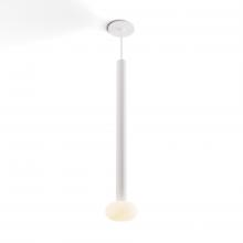 Koncept Inc Hawaii CMP-S1-S-24-MWT+NA+GLB - Combi Pendant 24" Single Unit Matte White with Matte White Canopy