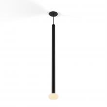 Koncept Inc Hawaii CMP-S1-S-36-MTB+NA+GLB - Combi Pendant 36" Single Unit Matte Black with Matte Black Canopy