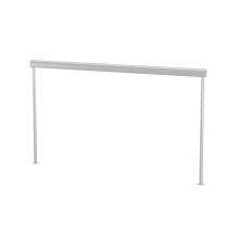 Koncept Inc Hawaii SF1-36-19-3500-SIL-THR-NCU - Sobre 36" Through Table Mounted (Warm Light; Silver)