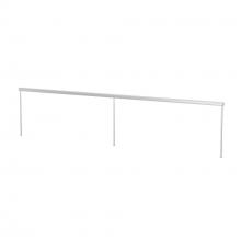 Koncept Inc Hawaii SF1-46+46-19-3500-SIL-THR-NCU - Sobre 2 x 46" Through Table Mounted (Warm Light; Silver)