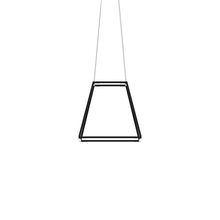 Koncept Inc Hawaii ZBP-16-RS-SW-MTB-CNP - Z-Bar Pendant Rise Small Square, Soft Warm, Matte Black, 18" x 18" x 17"