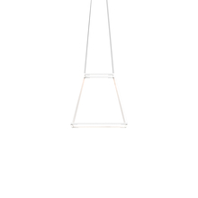 Koncept Inc Hawaii ZBP-16-RS-SW-MWT-CNP - Z-Bar Pendant Rise Small Square, Soft Warm, Matte White, 18" x 18" x 17"