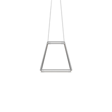 Koncept Inc Hawaii ZBP-16-RS-SW-SIL-CNP - Z-Bar Pendant Rise Small Square, Soft Warm, Silver, 18" x 18" x 17"