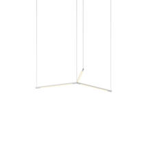 Koncept Inc Hawaii ZBP-16-TR-SW-SIL-CNP - Z-Bar Pendant Small Trio, Silver (16" light bars)