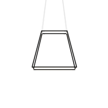 Koncept Inc Hawaii ZBP-24-RS-SW-MTB-CNP - Z-Bar Pendant Rise Medium Square, Soft Warm, Matte Black, 26" x 26" x 22"