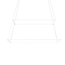 Koncept Inc Hawaii ZBP-48-RS-SW-MWT-CNP - Z-Bar Pendant Rise Large Square, Soft Warm, Matte White, 51" x 51" x 20"