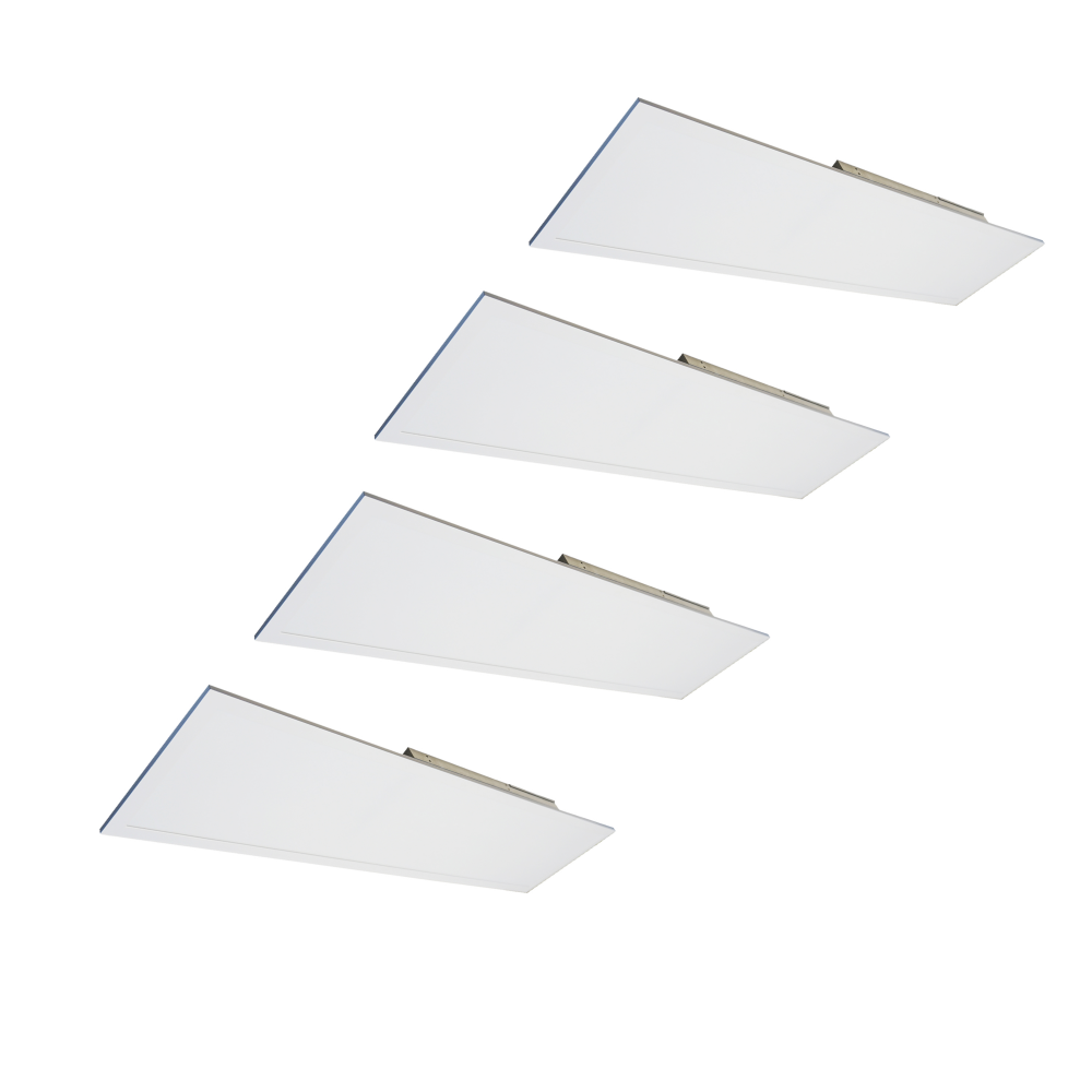 1x4 LED Back-Lit Panel, Adjustable Watt and CCT with 12V Aux and Usmart Cover (4-Pack)