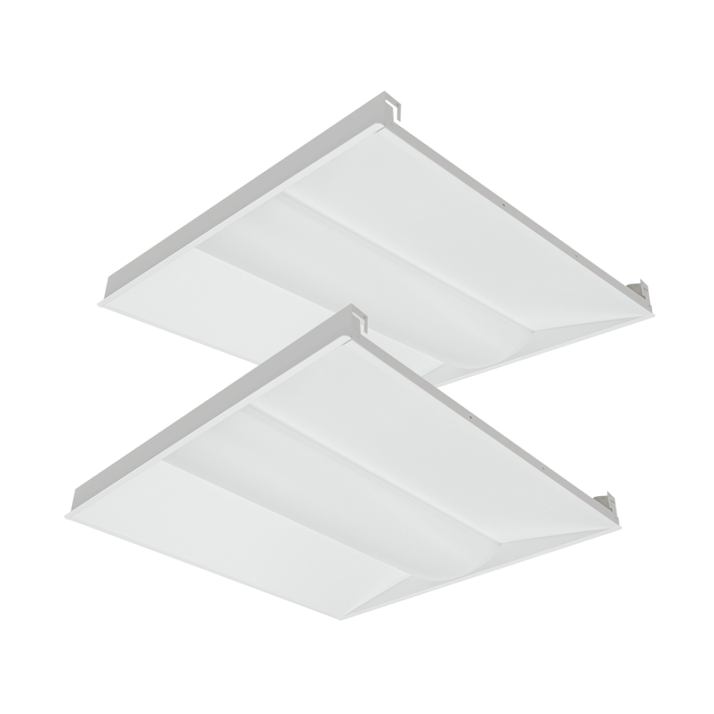 2 ft. x 2 ft. Integrated LED Watt/CCT Selectable White Center Basket Troffer, 3125-4375 Lumens, 3500