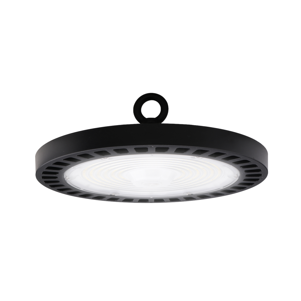 11 in. Round 250-Watt Equivalent Integrated LED Dimmable Bronze High Bay Light, 14500 Lumens, 4000K 