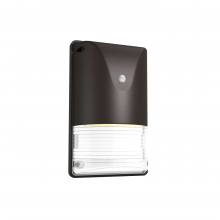 Medinah Power 102-12400021-2 - 150-Watt Equivalent Integrated LED Bronze Overdoor Wallpack Light, 4000 Lumens, 5000K Daylight, Dusk