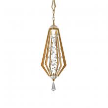 Schonbek Forever SJ6726-48PVGR - Eternity 27in LED 3000K/3500K/4000K 120V-277V Mini Pendant in Antique Silver with Clear Radiance C